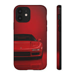 Red NSX Phone Case, 90s JDM Supercar Legend Tough Cover, Mens Gift