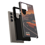 Datsun 240Z Classic JDM Sports Car Sunset Art Tough Phone Case