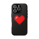 Pixel Heart 8-Bit Retro Art Tough Phone Case