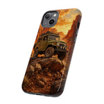 Land Cruiser FJ40 Classic 4x4 Red Rock Canyon Art Tough Phone Case