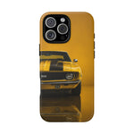 Classic Camaro SS Phone Case, Yellow 69 Muscle Car Cover, Gift for Guys