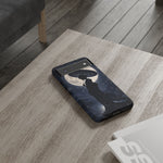 Geisha Parasol Moonlight Art Tough Phone Case