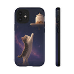 Curious Munchkin Kitten Reaching Cookie Jar Phone Case | Tough Case