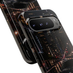 370Z City Prowl Tough Phone Case Black Sports Car at Night