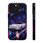 Supra Mk3 Turbo Night Tough Phone Case| Vaporwave 80s Racing Skyline