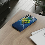 Mahi Mahi Phone Case, Saltwater Fishing Strike Tough Cover for Men