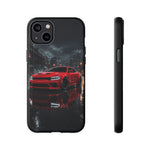 Charger Hellcat Widebody Red Rain Art Phone Case