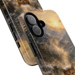 Shiba Inu Forest Hot Spring phone case | Tough Cases