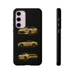 Gold Fairlady Z Classic Sports Car Tough Phone Case - 3 View