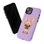 French Bulldog Bat Ears Kawaii Pet Dog Art Tough Phone Case