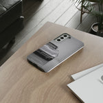 Silver Corvette Art Phone Case, C2 Sting Ray Classic Sports Cover