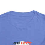 Retro 1986 Corvette C4 '86 Vette Toddler T-Shirt Graphic Tee