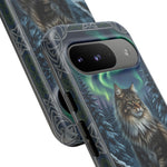 Norwegian Forest Cat Nordic Art Tough Phone Case