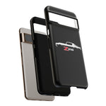 1970 Camaro Z28 White Silhouette Tough Phone Case Cover Gift