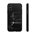 1955 Chevy Bel Air Black Tough Phone Case for Antique Car Fans