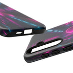 Neon Future Subway Station Tough Phone Case Cover Gift Art