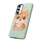 Shiba Inu Kawaii Chibi Smile Pet Dog Art Tough Phone Case