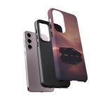 C8 Corvette Silhouette Pastel Horizon Case