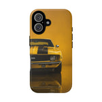 Classic Camaro SS Phone Case, Yellow 69 Muscle Car Cover, Gift for Guys