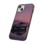 Sunset Skyline GT-R R32 phone case | car reflection, purple dusk