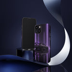 Matte Gray MK4 Supra Violet Neon Pillars Case
