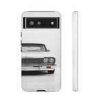 White Impala Phone Case, Classic 64 Lowrider Style Cover, Gift for Guys