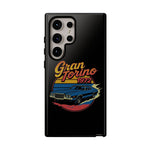 1972 Gran Torino Blue Retro Muscle Car Tough Phone Case Cover