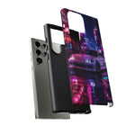 Silvia S15 Neon City JDM Car Phone Case | Tough Cover