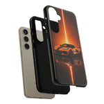 Z06 C8 Phone Case, Orange Racing Livery Studio Cover
