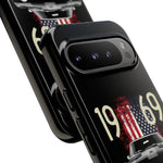 1969 Camaro SS American Flag Tough Phone Case Cover Gift Art