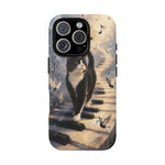 Piano Cat walking on keys Tough Case | Phone cover, musical cat art