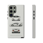 1985 Countach LP5000 QV Triple View Tough Phone Case Cover