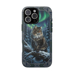 Norwegian Forest Cat Nordic Art Tough Phone Case