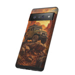 Land Cruiser FJ40 Classic 4x4 Red Rock Canyon Art Tough Phone Case