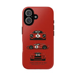 1967 GT40 Mk IV Red Race Car Tough Phone Case Cover Gift