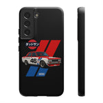 VintageDatsun 510 Racing Stripe JDM Tough Phone Case Cover Gift