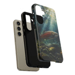 Salmon River Fishing Phone Case, Sunlit Current Cover