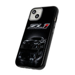 ZL1 Camaro phone case | tough phone case, black muscle car design