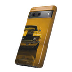 Classic Camaro SS Phone Case, Yellow 69 Muscle Car Cover, Gift for Guys