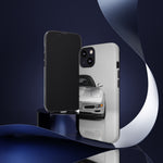 Silver C5 Sports Car Front View phone case | Tough Cover for Corvette Owners