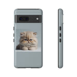 Fluffy Persian Kitten phone case | Tough Cases