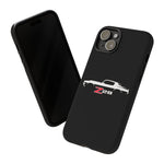 1970 Camaro Z28 White Silhouette Tough Phone Case Cover Gift