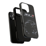 ZL1 Camaro phone case | tough phone case, black muscle car design