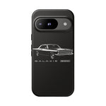 Vintage Galaxie 500 Phone Case | Classic Car Illustration, Black