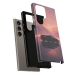 C8 Corvette Silhouette Pastel Horizon Case