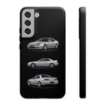 Silver Prelude Sports Coupe Tough Phone Case for JDM Fans