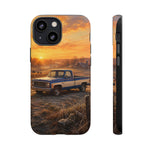 73 Chevy C10 Square body Truck Two-Tone Sunrise Tough Phone Case