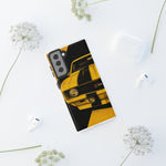 Z28 Yellow Camaro Retro Poster Tough Phone Case