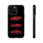 Z28 Red Triview Phone Case Classic Car Illustration