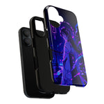 Neon Shrine Maiden phone case | Tough Case, anime vaporwave